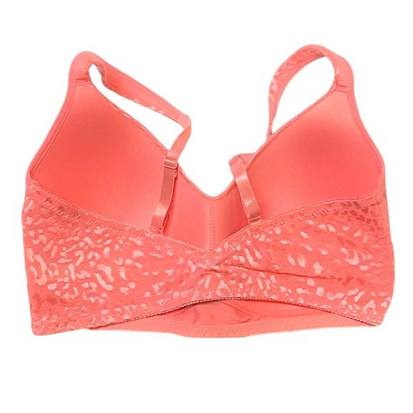 Rhonda Shear Jacquard Molded Cup Bra 2 Pack X LARGE  (RS-20) - Picture 6 of 7